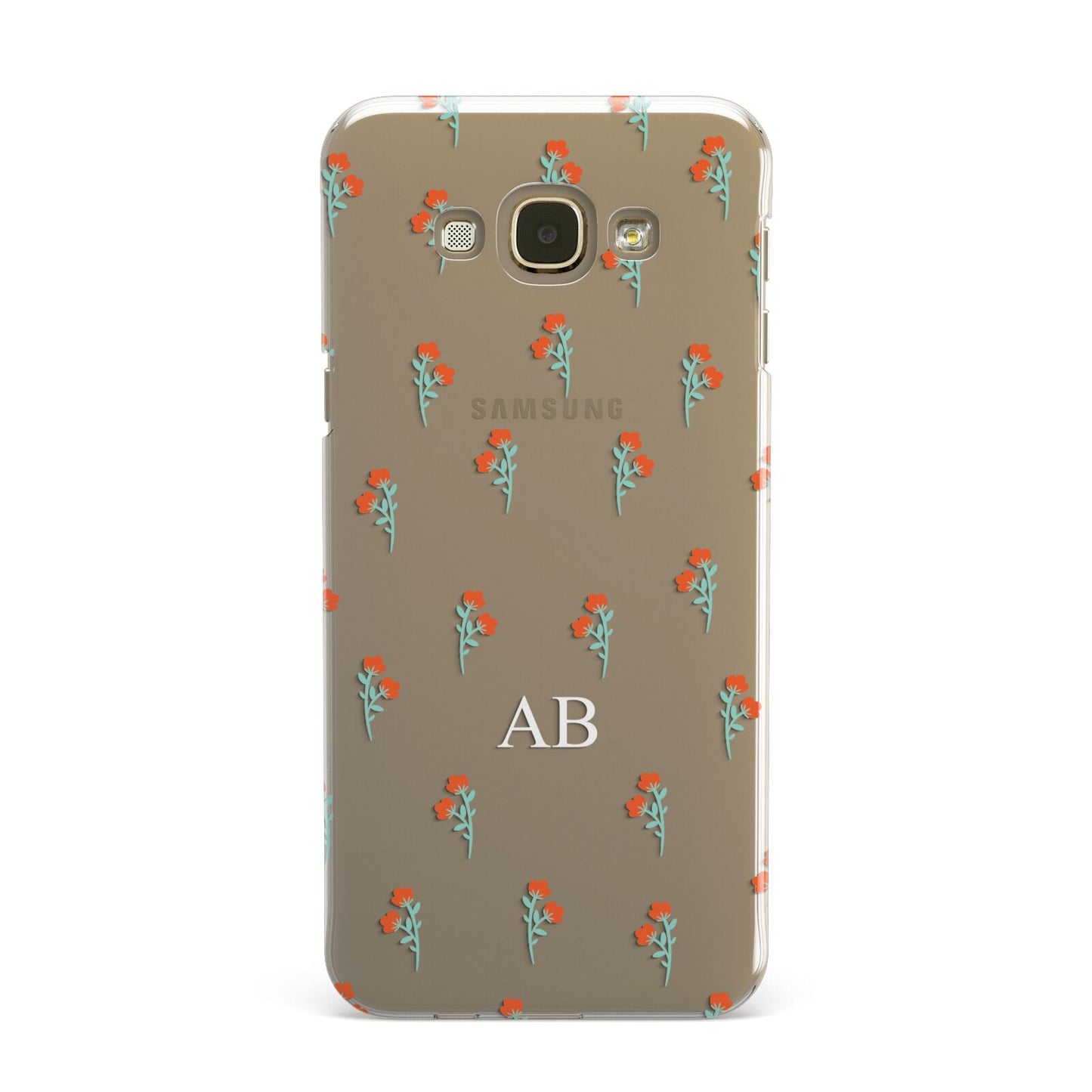 Custom Floral Samsung Galaxy A8 Case