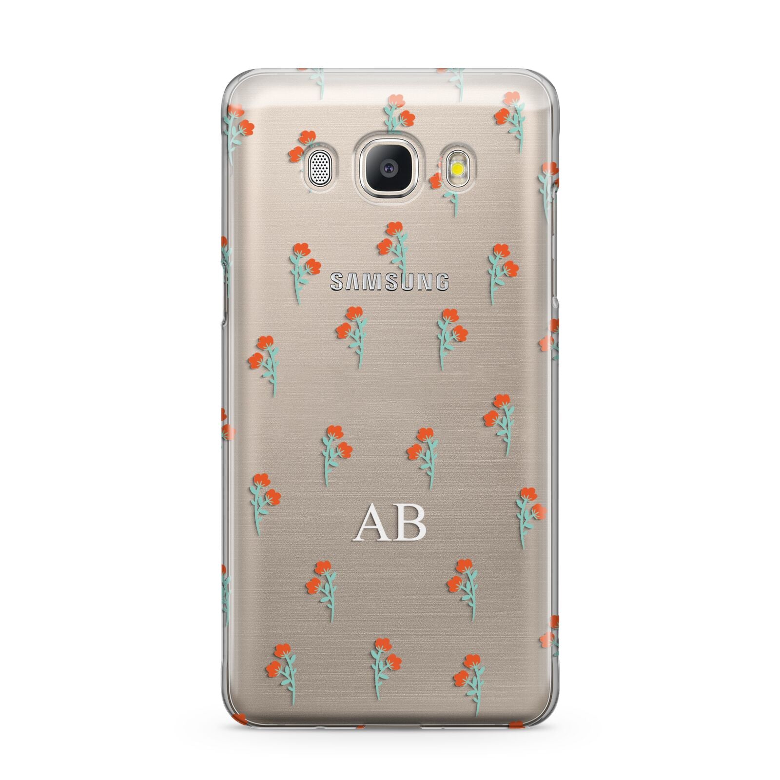 Custom Floral Samsung Galaxy J5 2016 Case