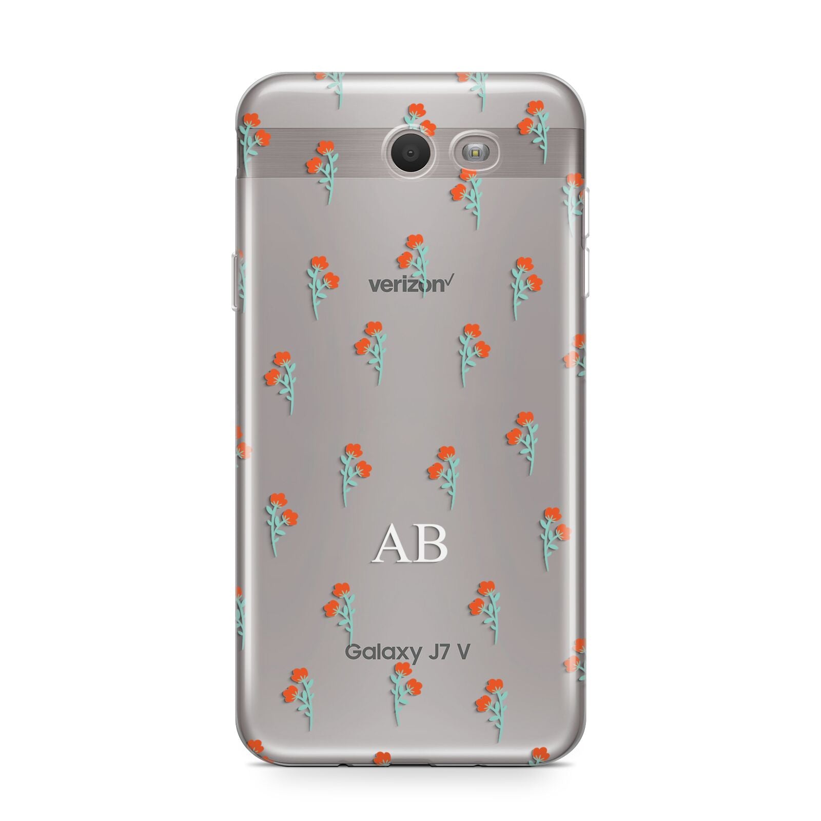 Custom Floral Samsung Galaxy J7 2017 Case