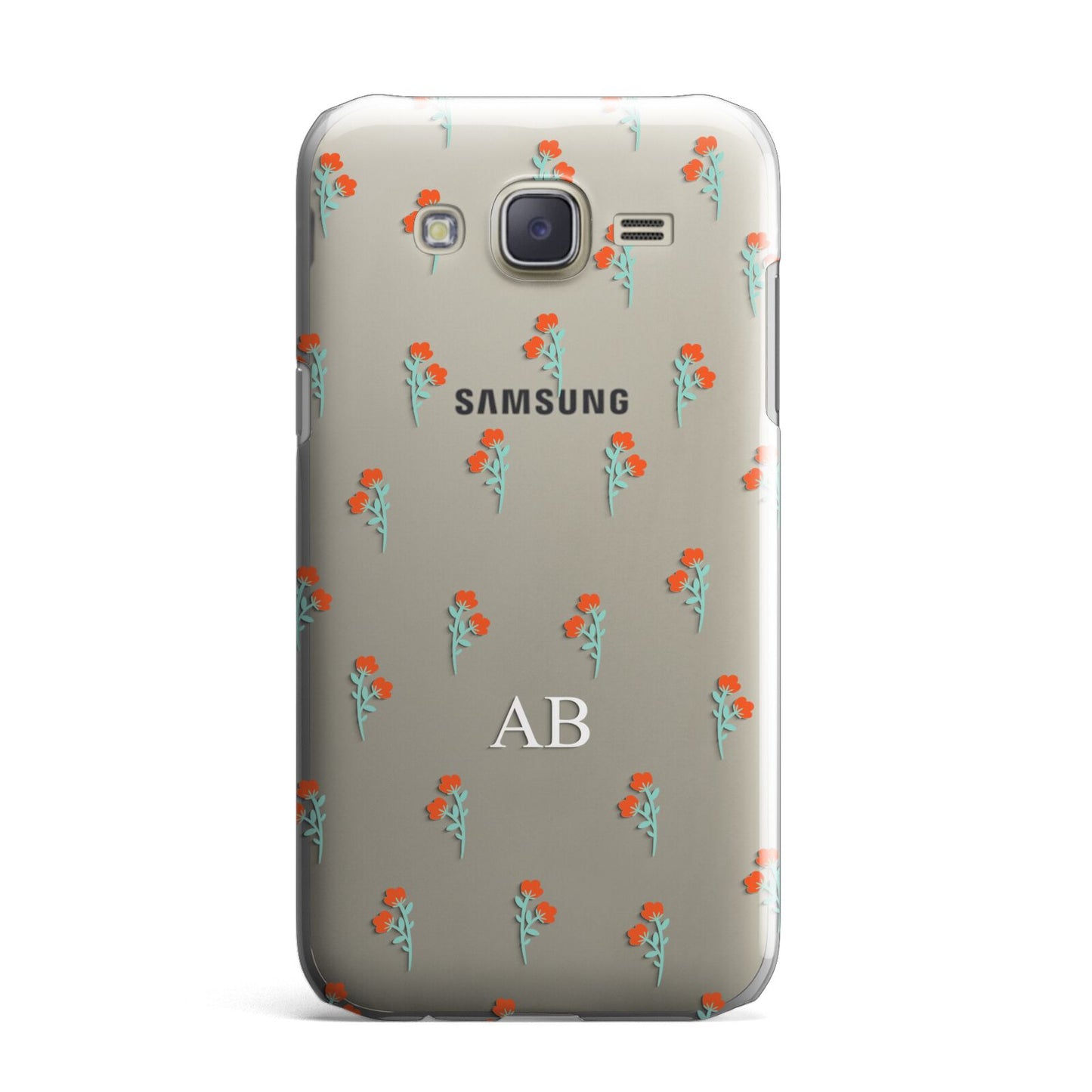 Custom Floral Samsung Galaxy J7 Case