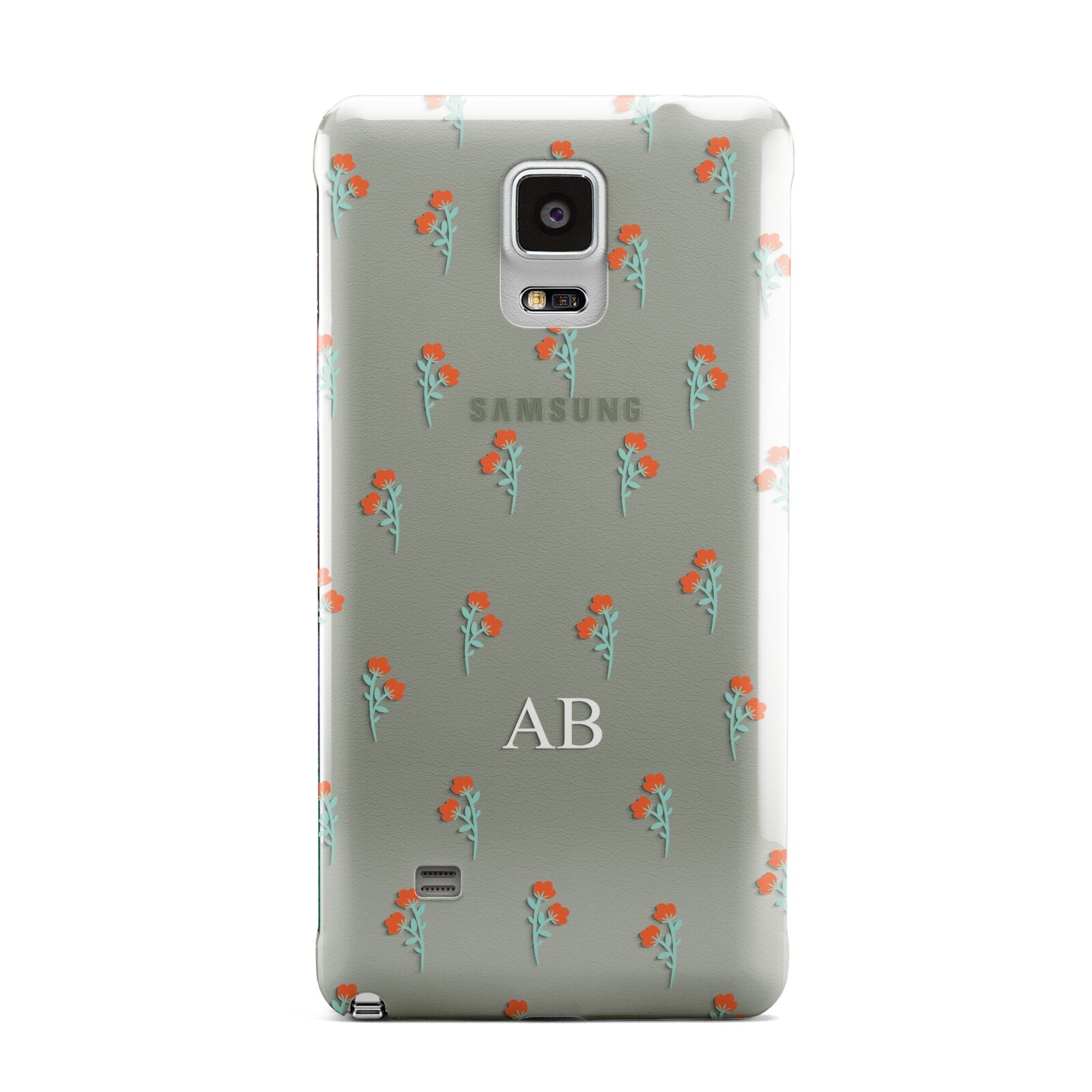 Custom Floral Samsung Galaxy Note 4 Case