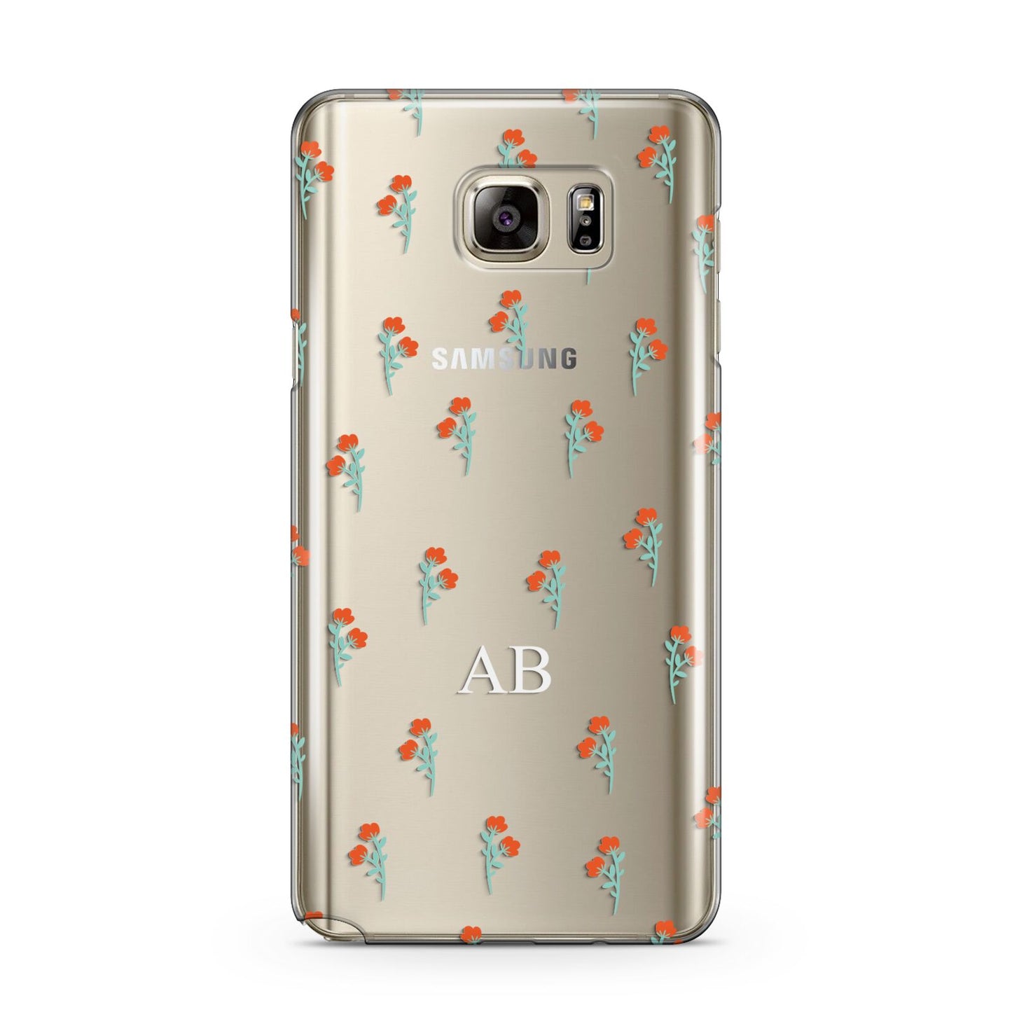 Custom Floral Samsung Galaxy Note 5 Case