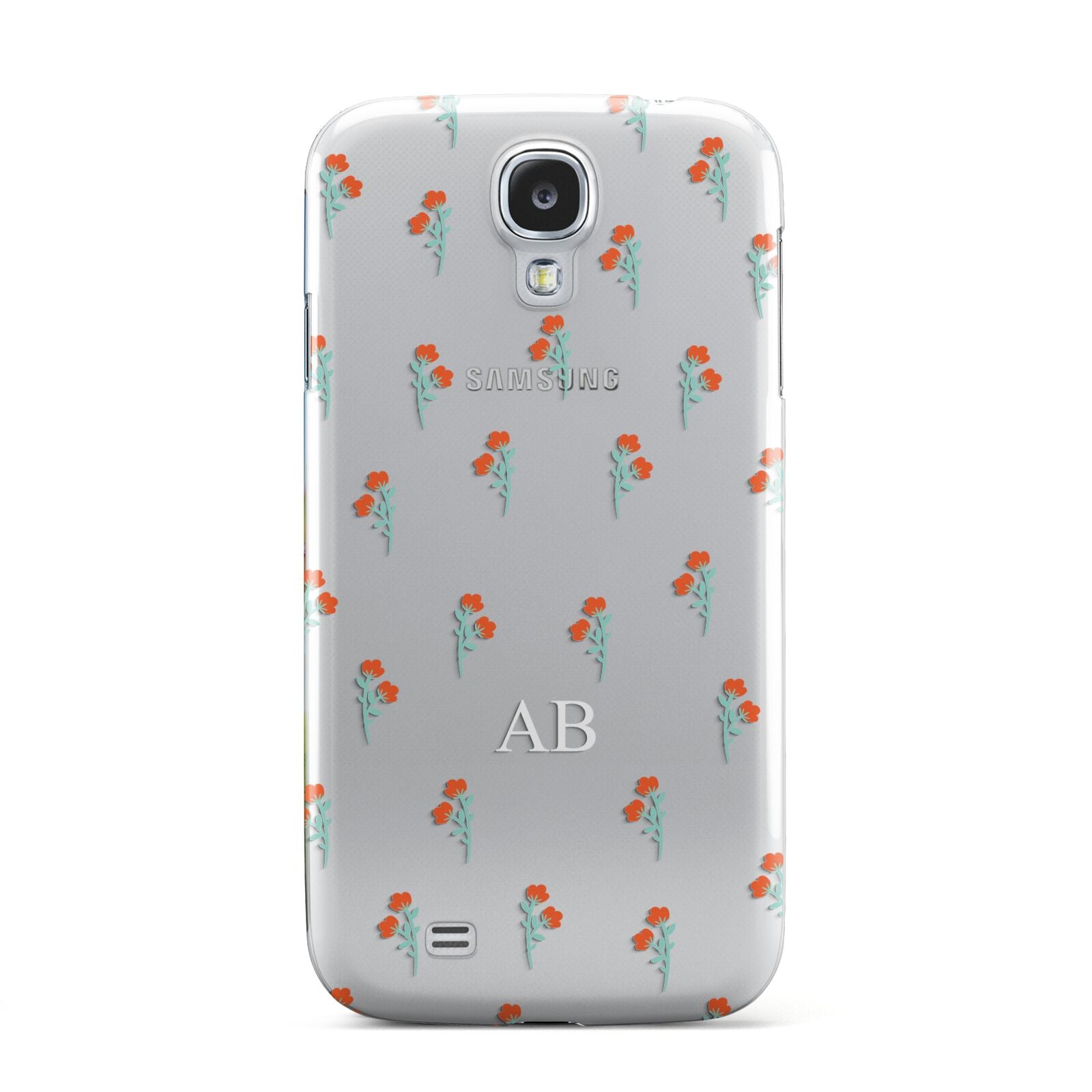 Custom Floral Samsung Galaxy S4 Case