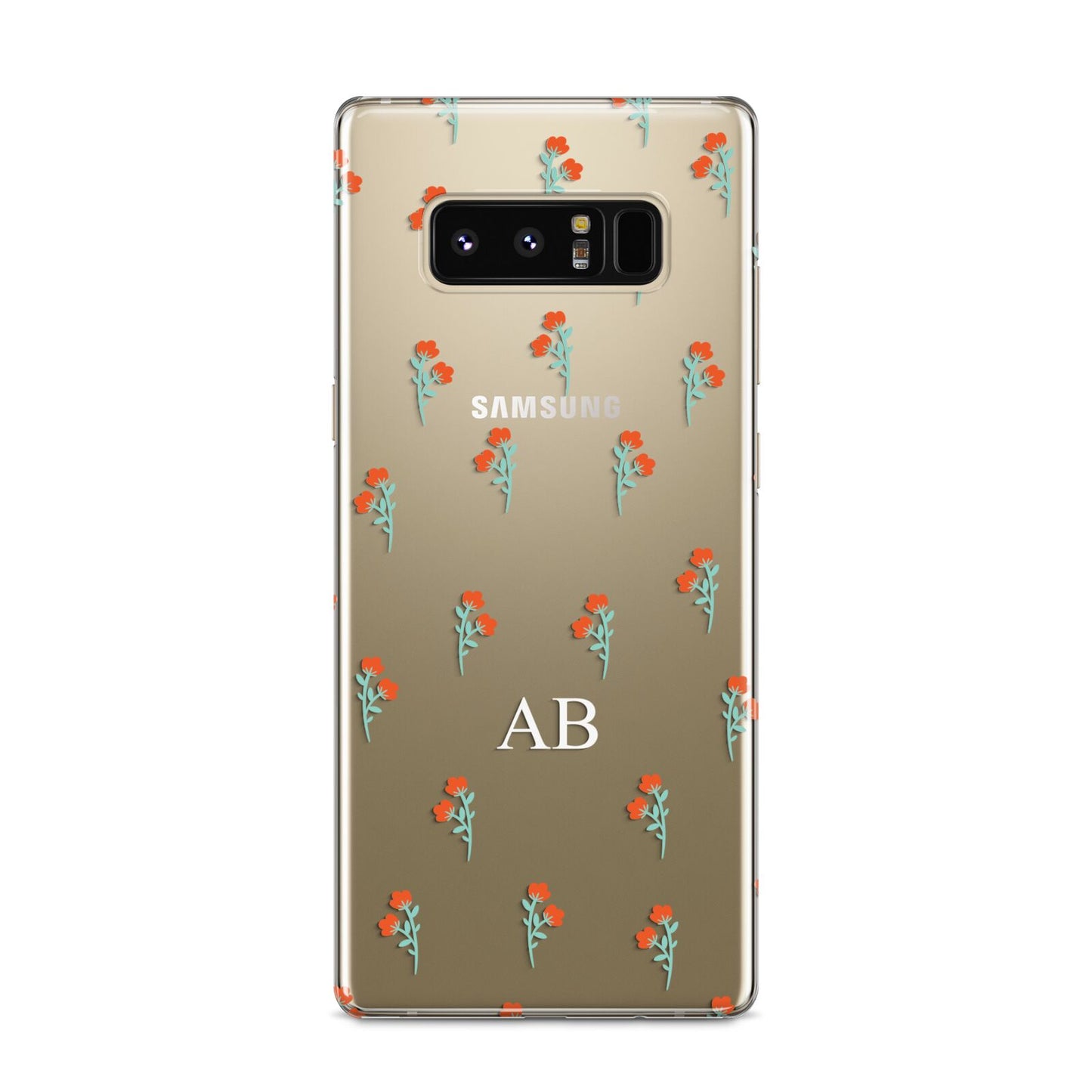 Custom Floral Samsung Galaxy S8 Case