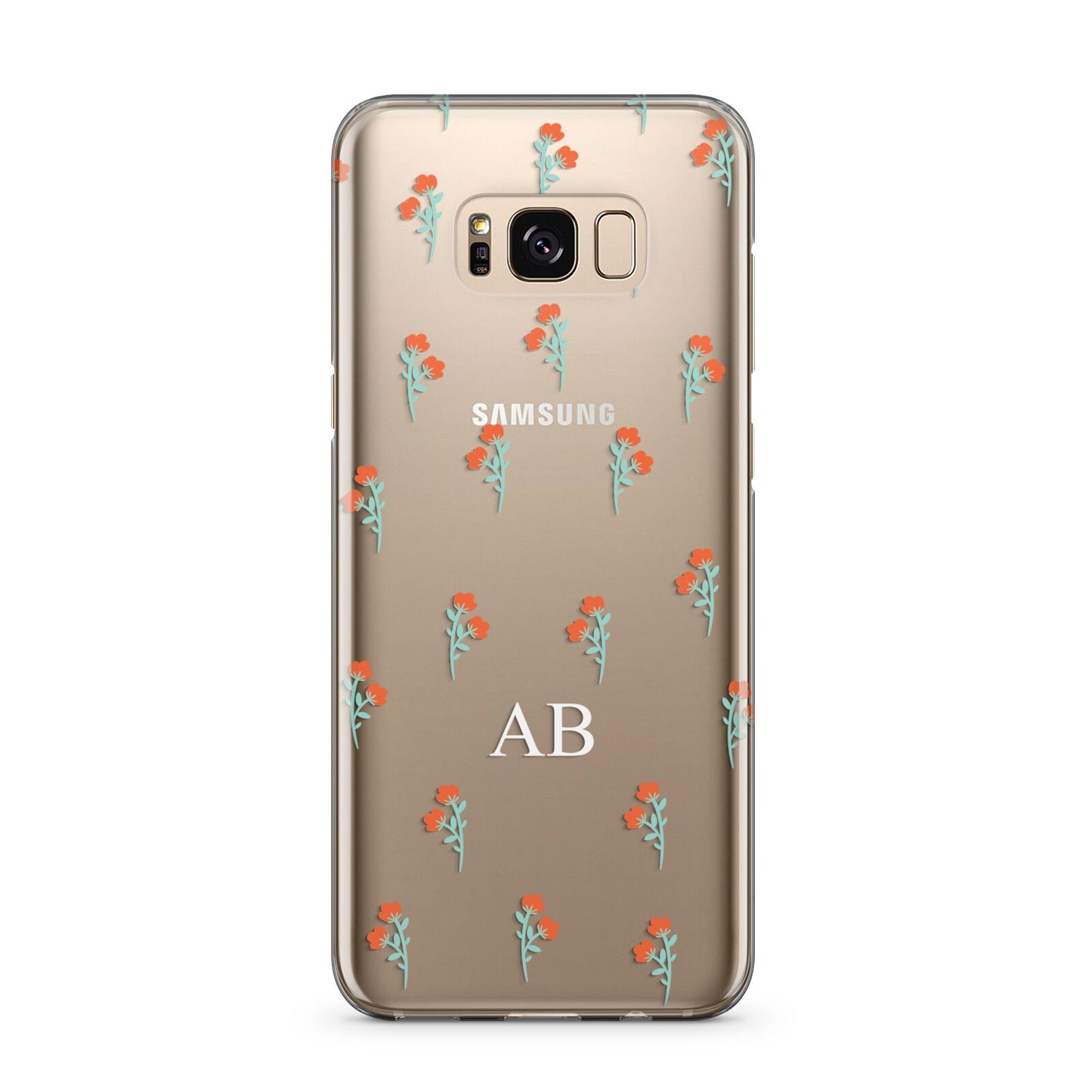 Custom Floral Samsung Galaxy S8 Plus Case