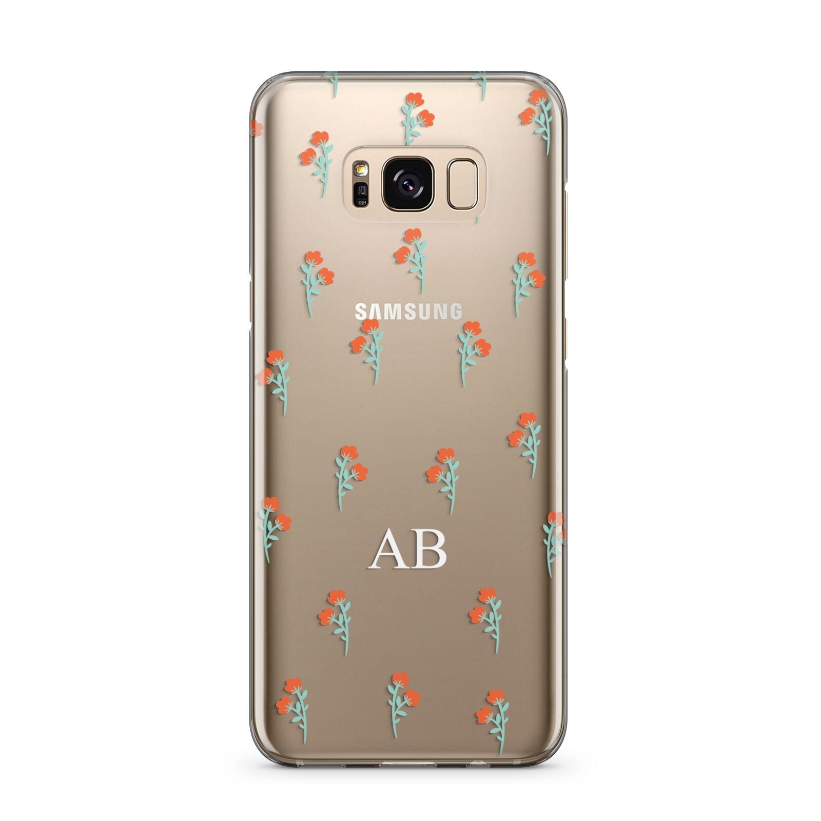 Custom Floral Samsung Galaxy S8 Plus Case