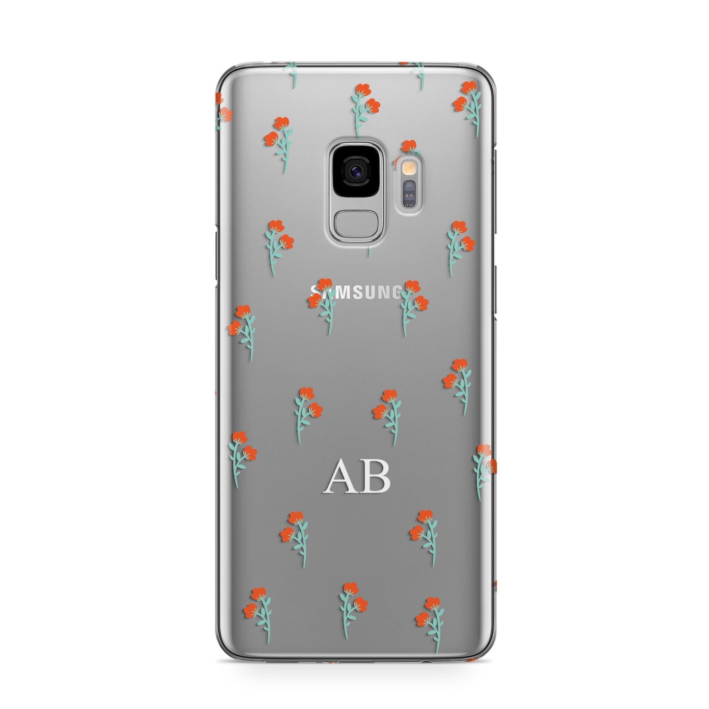 Custom Floral Samsung Galaxy S9 Case