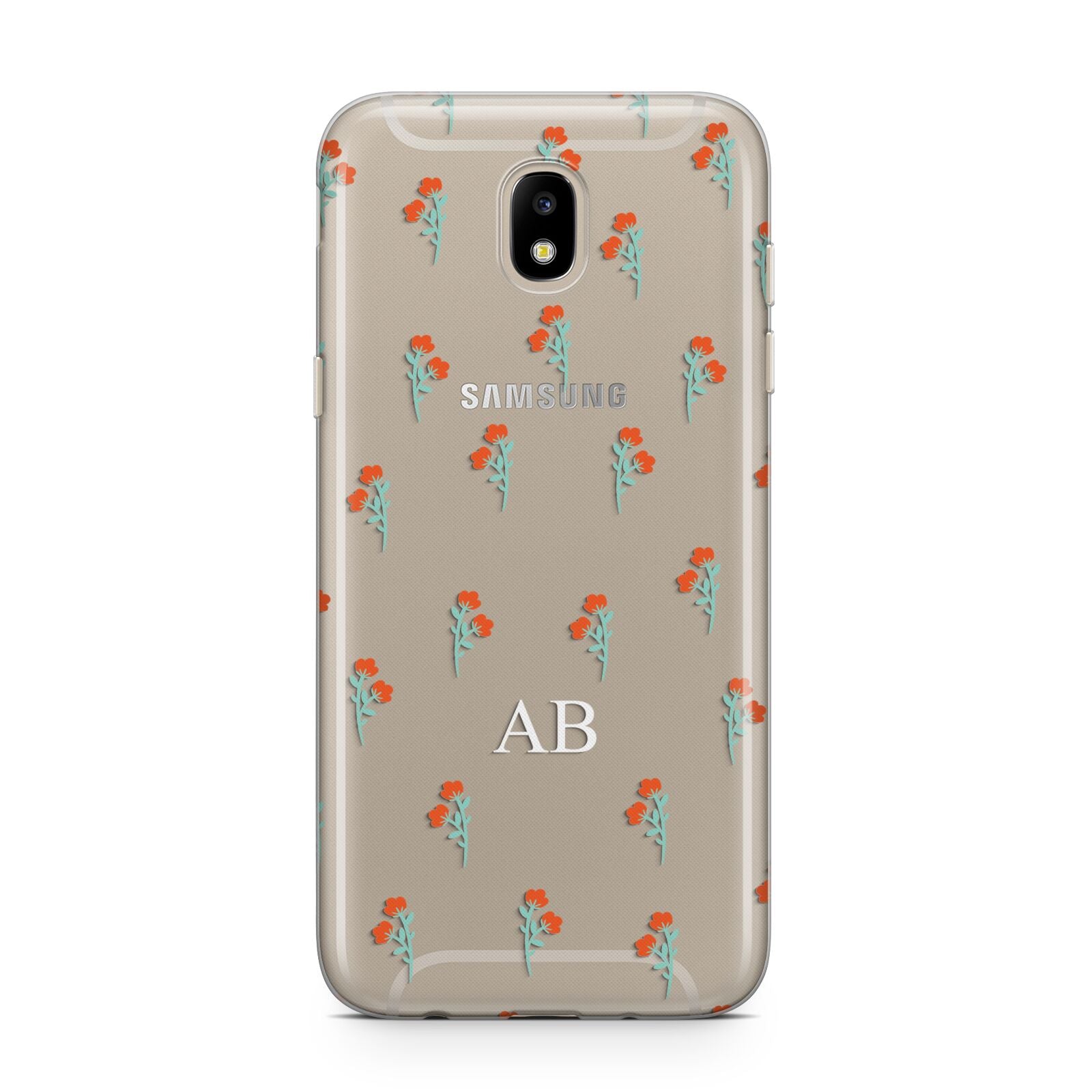 Custom Floral Samsung J5 2017 Case