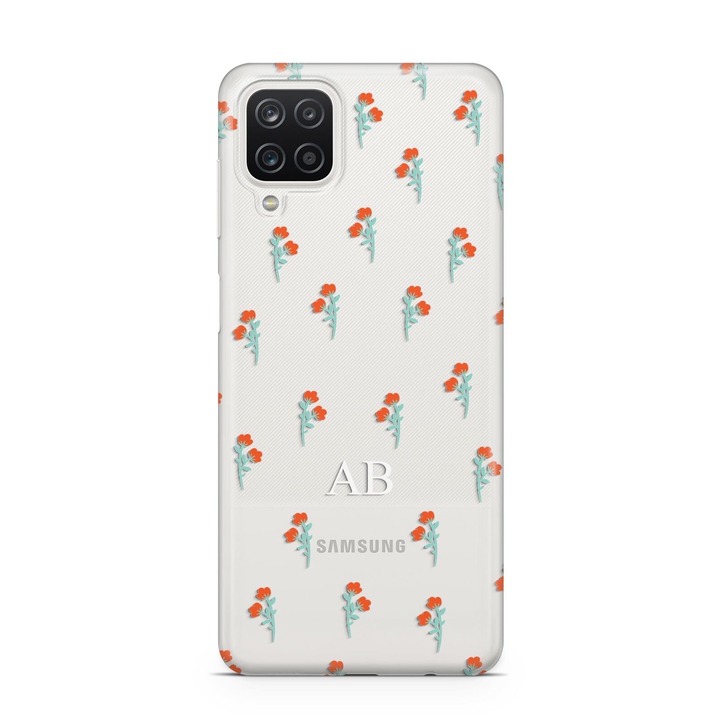 Custom Floral Samsung M12 Case