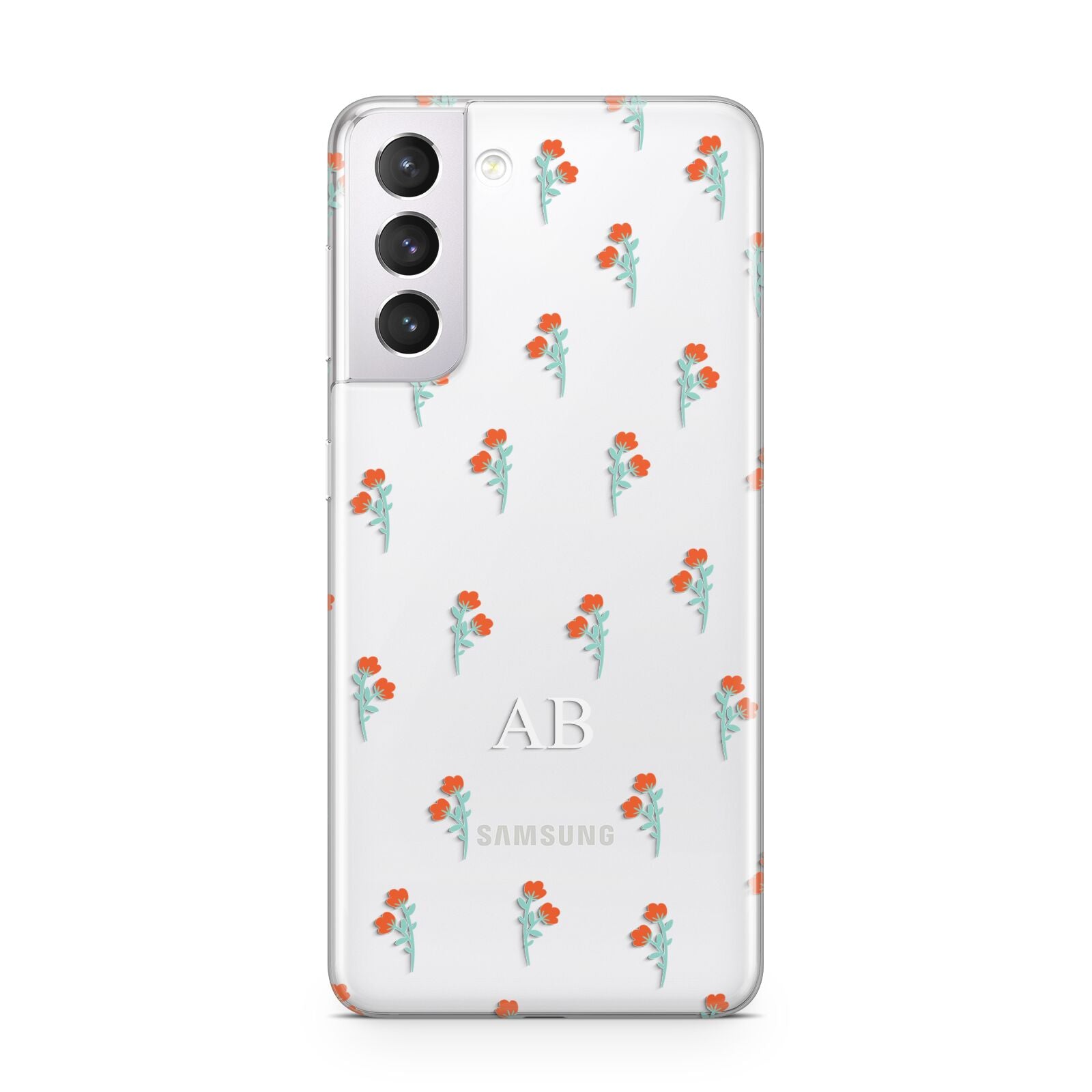 Custom Floral Samsung S21 Case