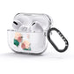 Custom Flower AirPods Glitter Case 3rd Gen Side Image