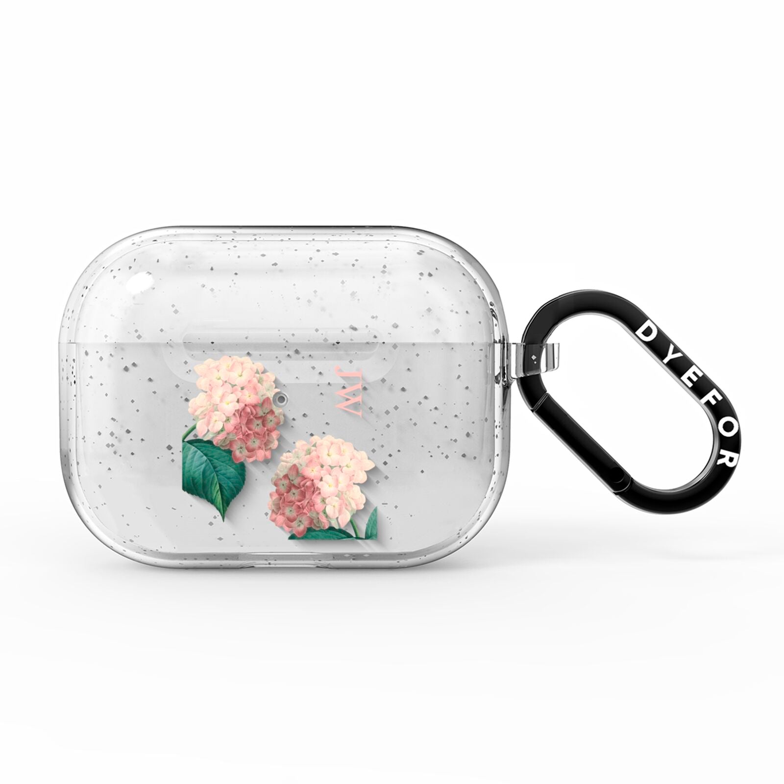 Custom Flower AirPods Pro Glitter Case