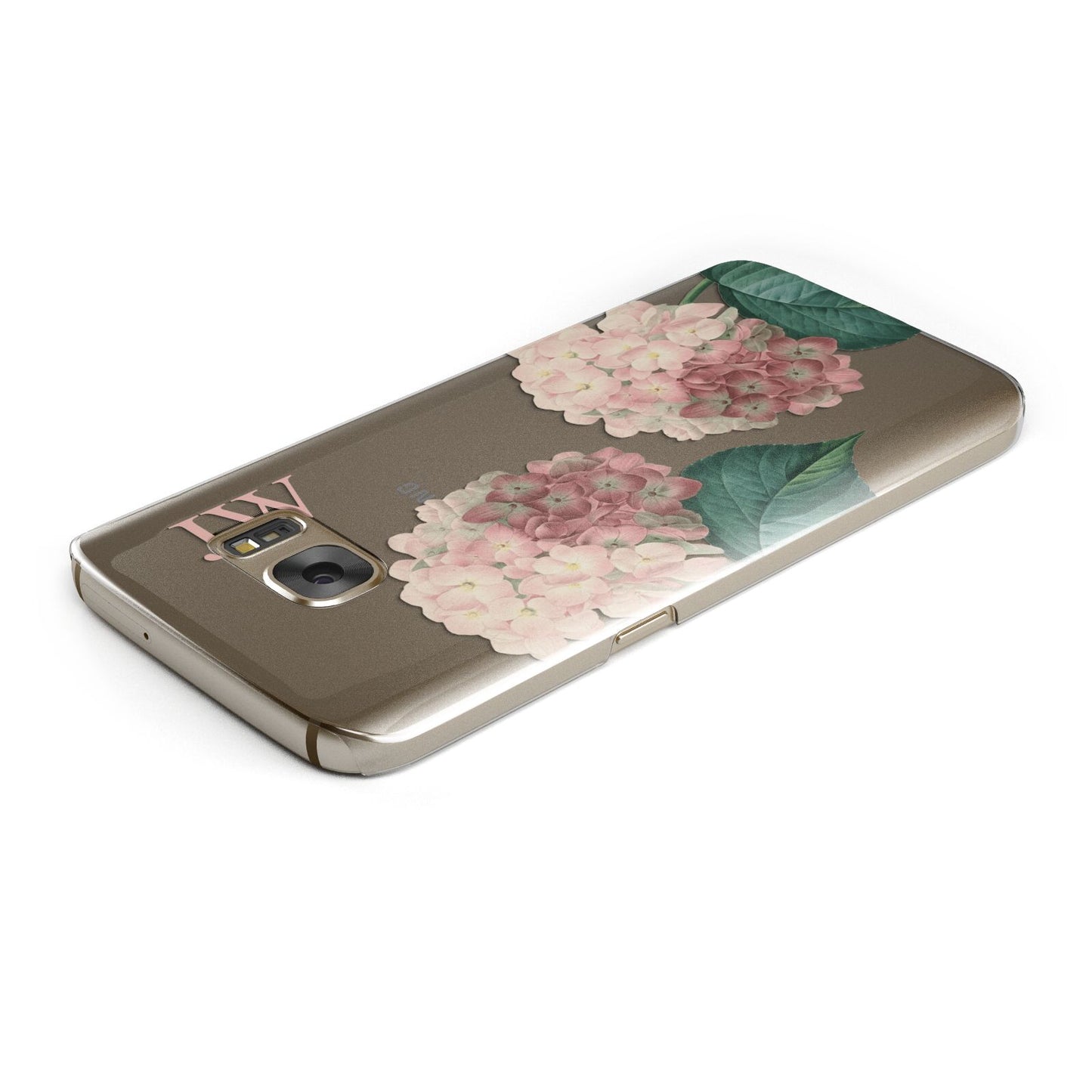 Custom Flower Samsung Galaxy Case Top Cutout