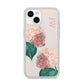 Custom Flower iPhone 14 Clear Tough Case Starlight