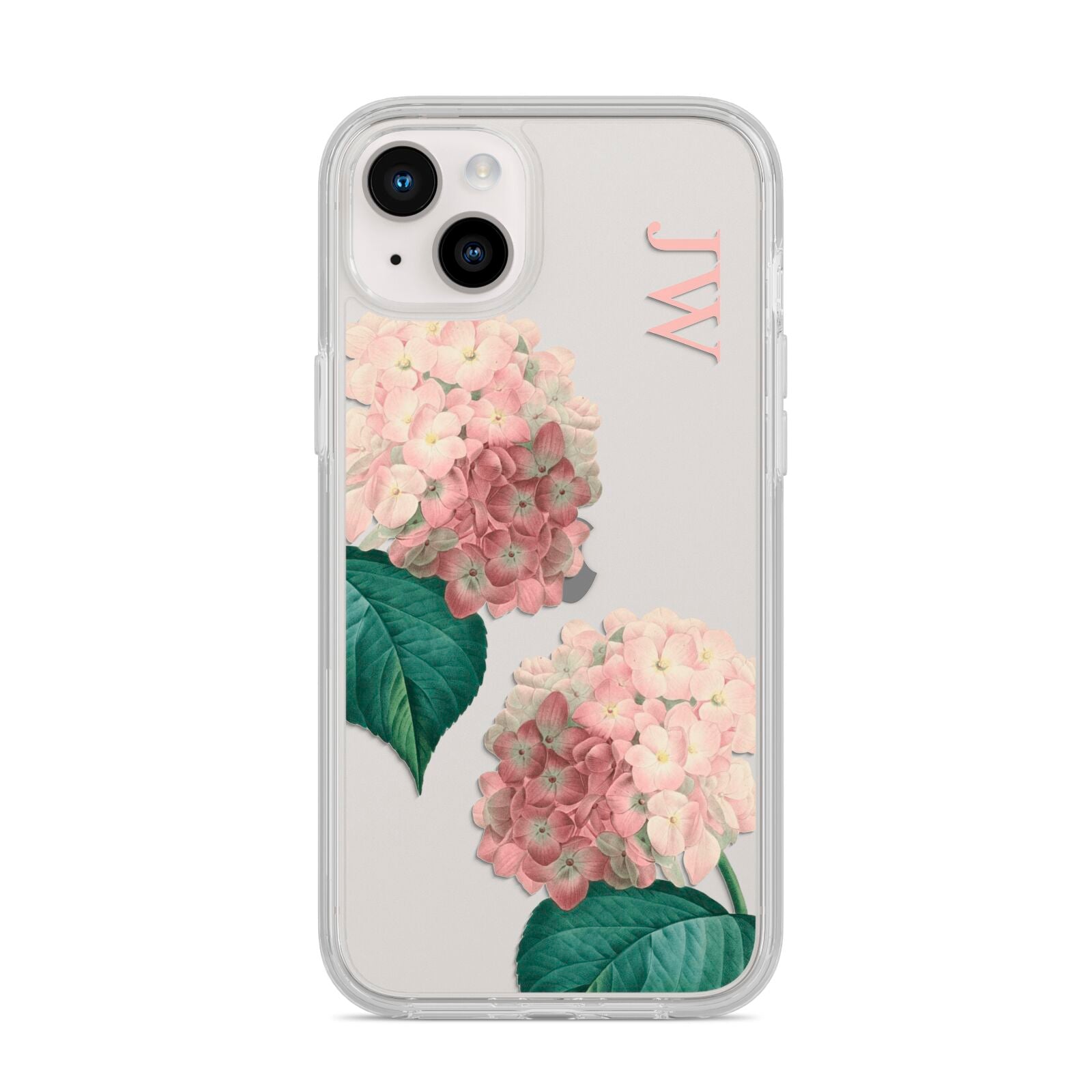 Custom Flower iPhone 14 Plus Clear Tough Case Starlight