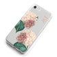 Custom Flower iPhone 8 Bumper Case on Silver iPhone Alternative Image