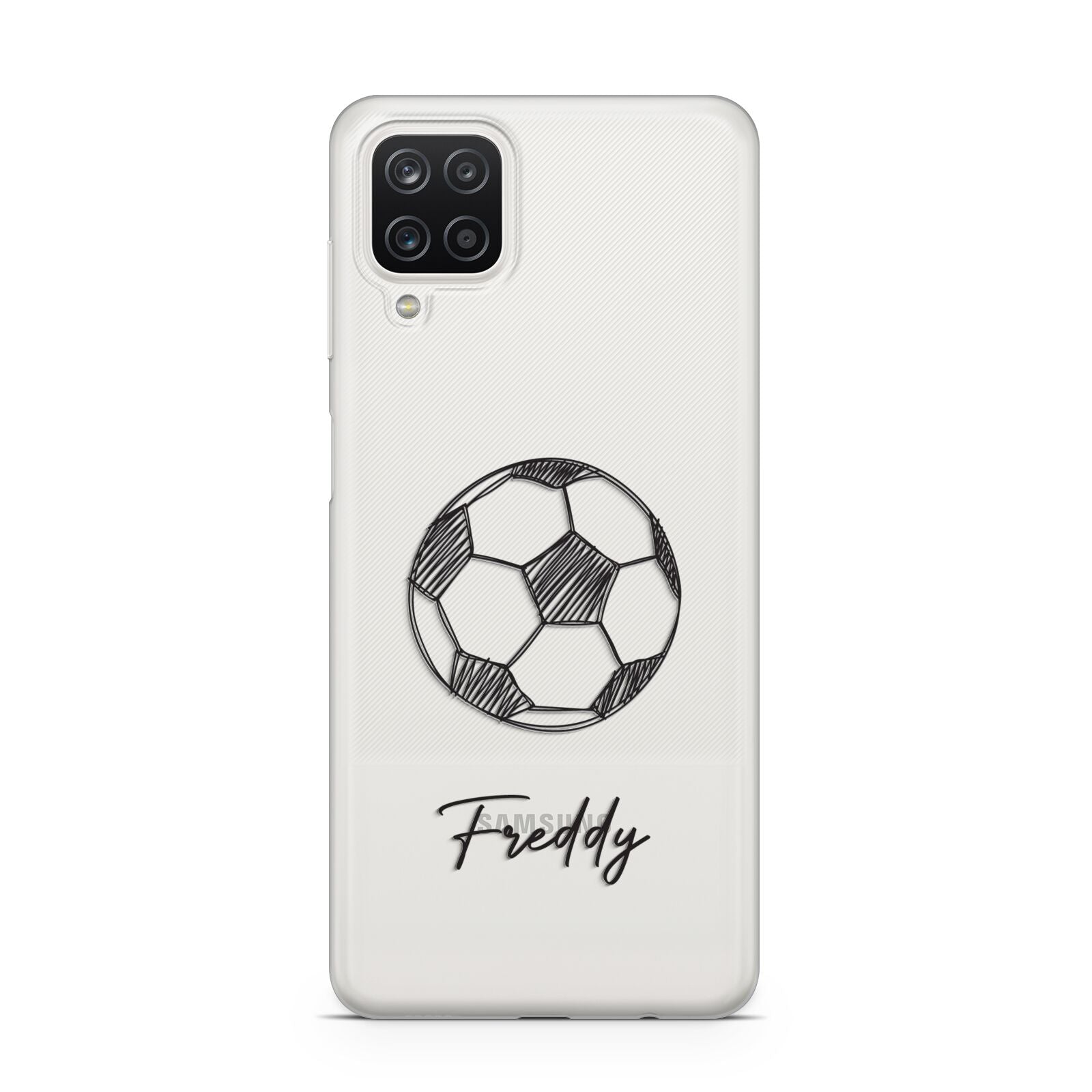 Custom Football Samsung A12 Case