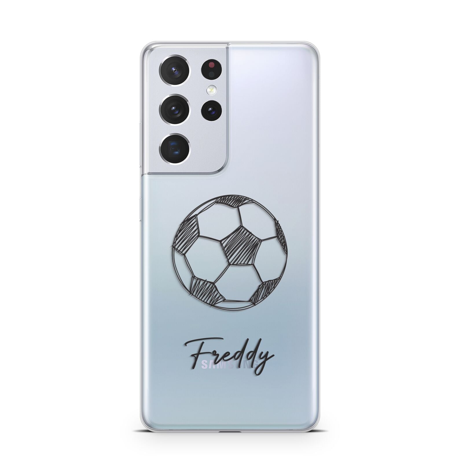 Custom Football Samsung S21 Ultra Case