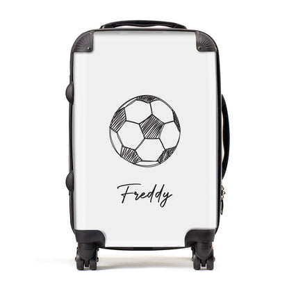 Custom Football Suitcase