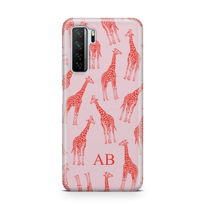 Custom Giraffe Huawei P40 Lite 5G Phone Case