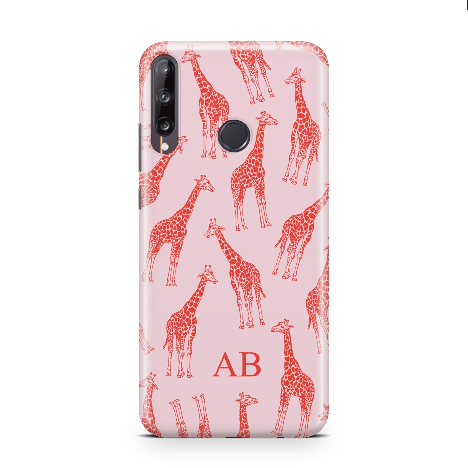 Custom Giraffe Huawei P40 Lite E Phone Case