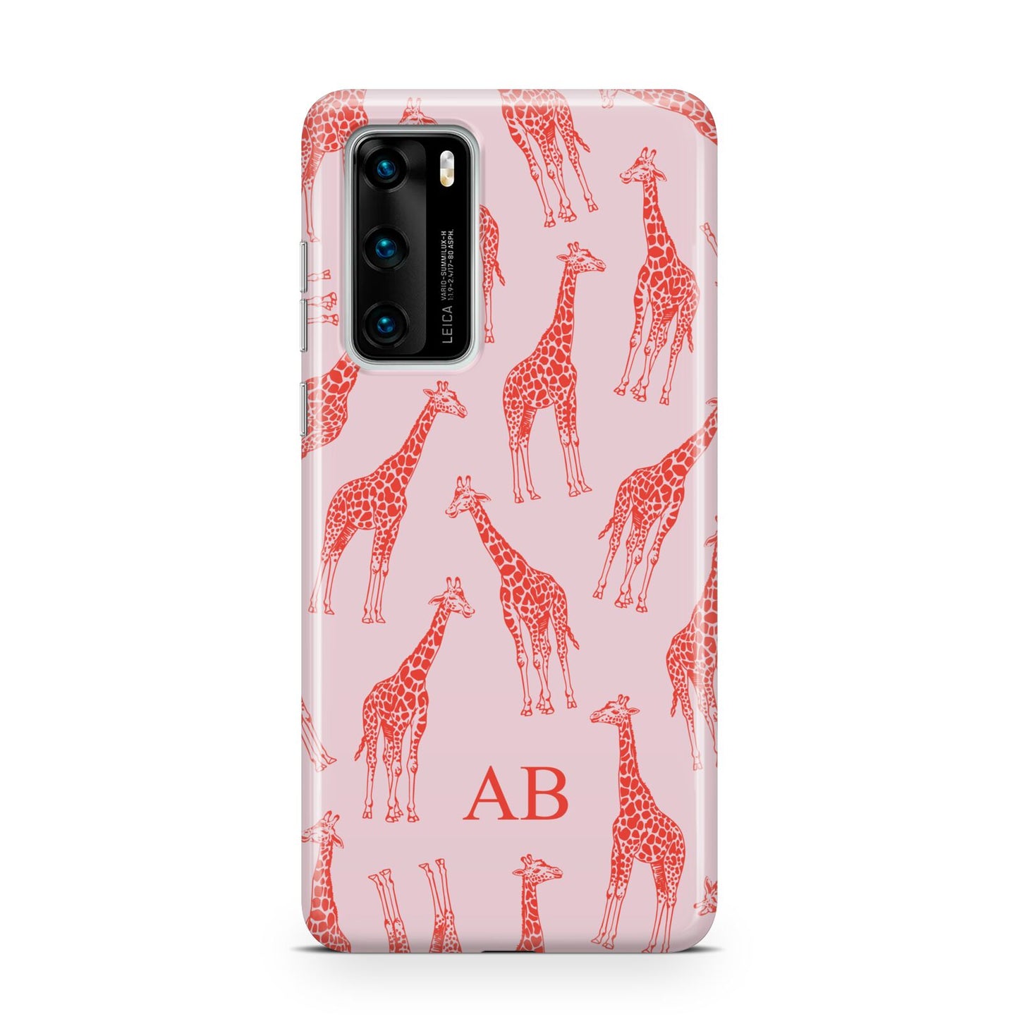 Custom Giraffe Huawei P40 Phone Case