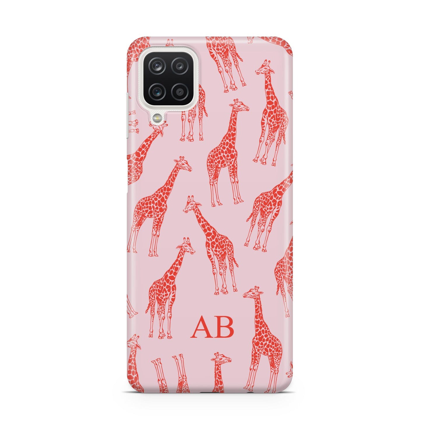 Custom Giraffe Samsung A12 Case