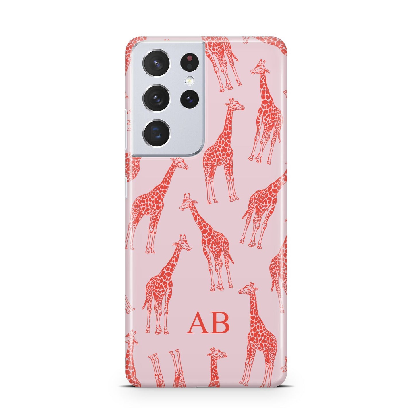 Custom Giraffe Samsung S21 Ultra Case