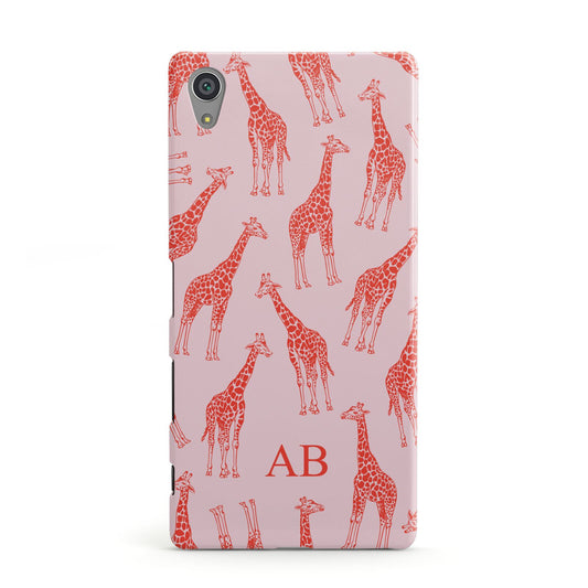 Custom Giraffe Sony Xperia Case