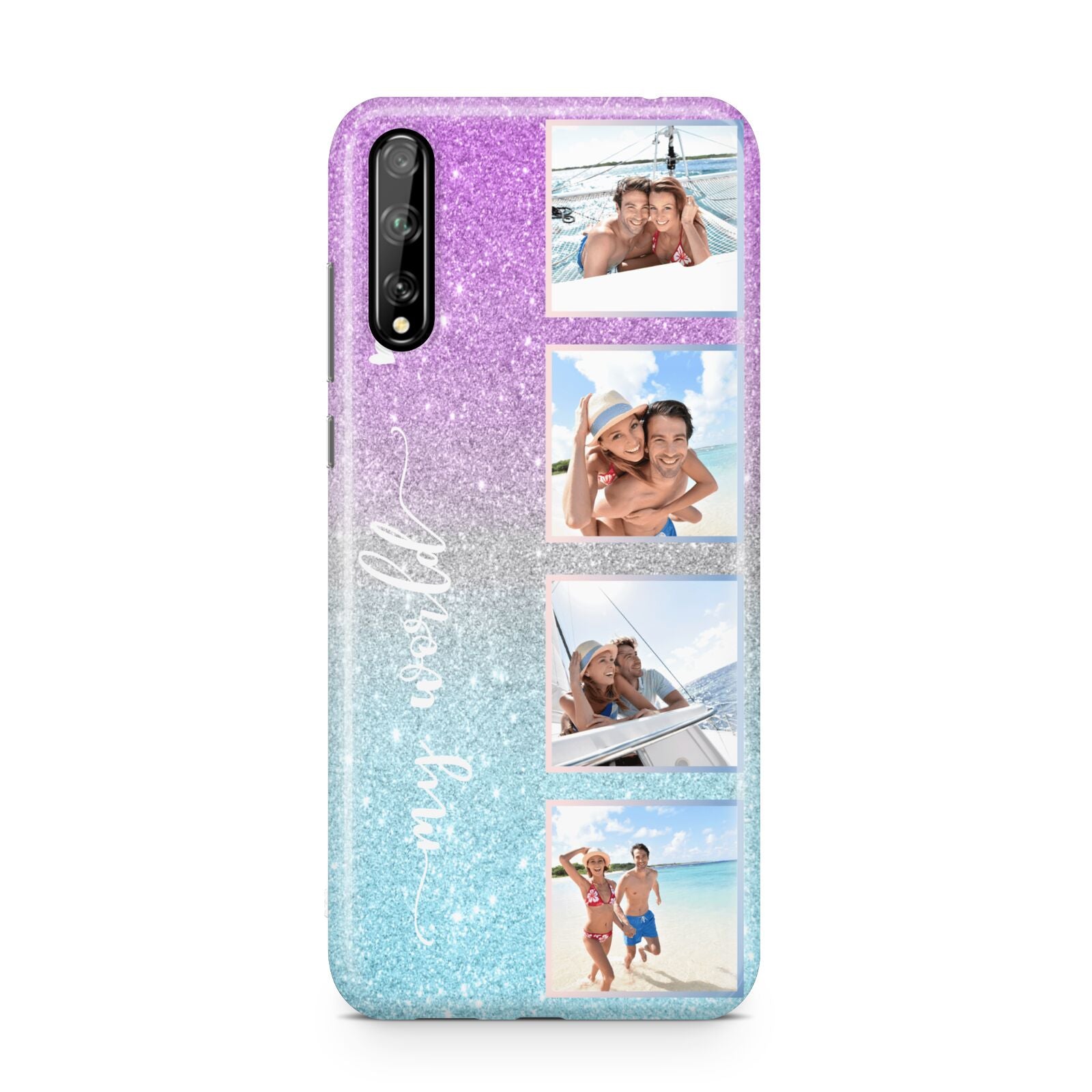 Custom Glitter Photo Huawei Enjoy 10s Phone Case