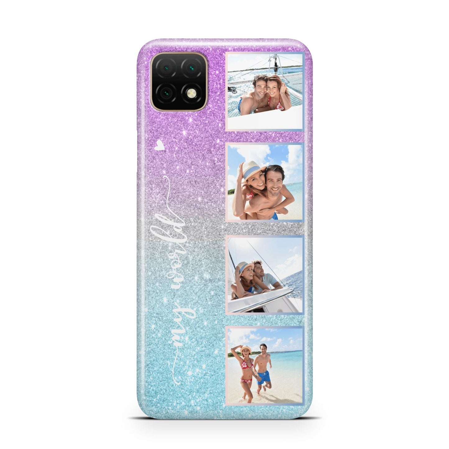 Custom Glitter Photo Huawei Enjoy 20 Phone Case