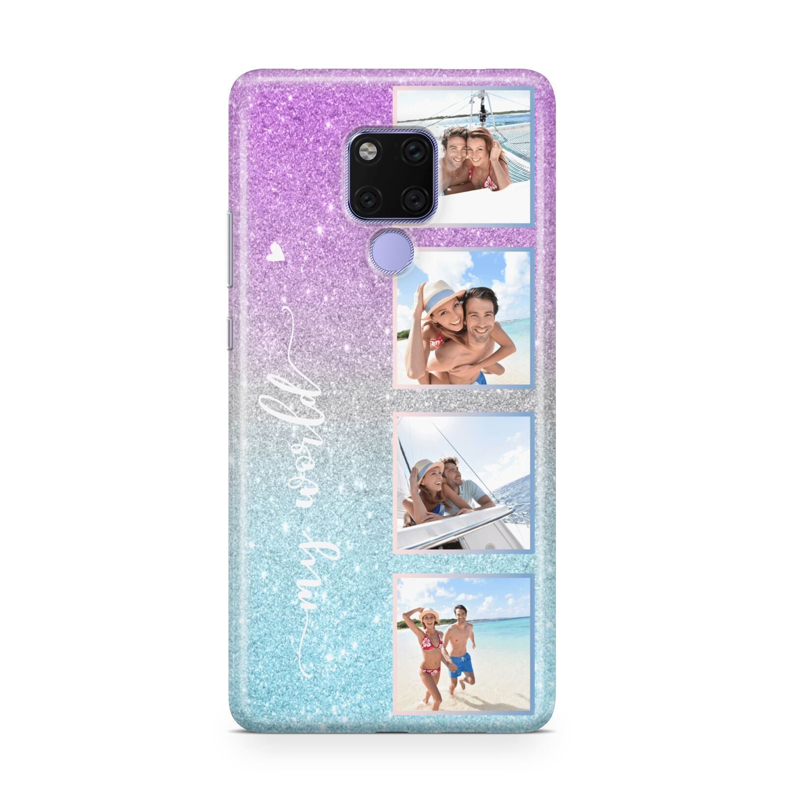 Custom Glitter Photo Huawei Mate 20X Phone Case