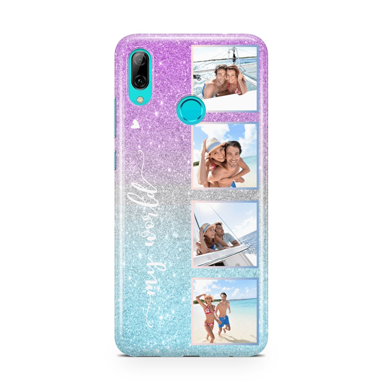 Custom Glitter Photo Huawei P Smart 2019 Case