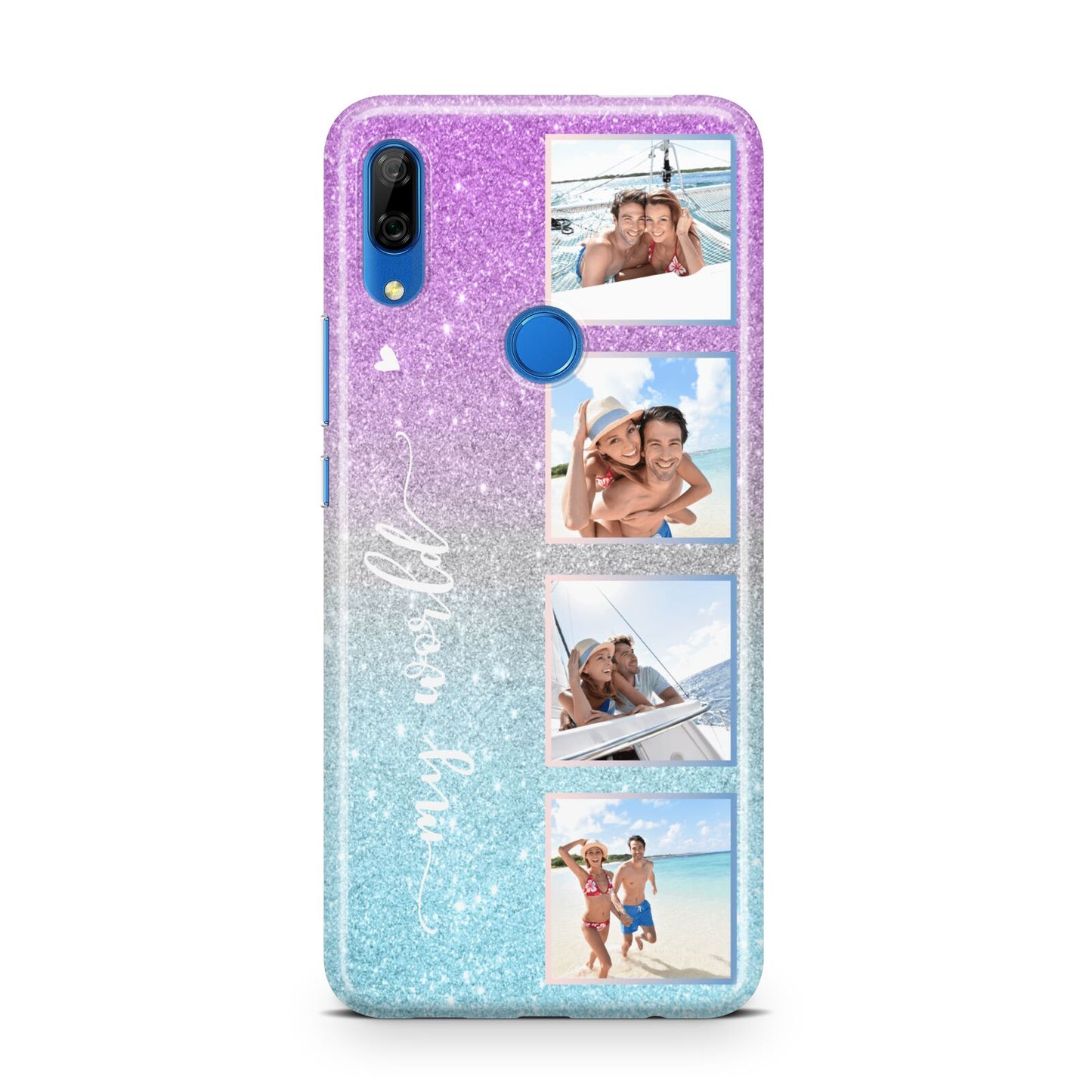 Custom Glitter Photo Huawei P Smart Z