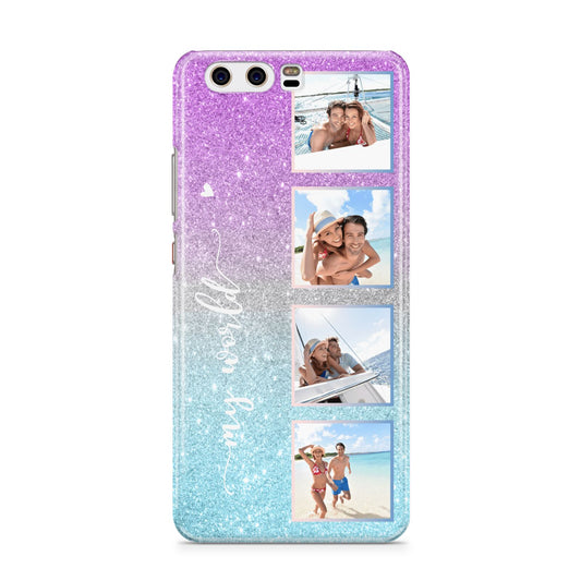 Custom Glitter Photo Huawei P10 Phone Case