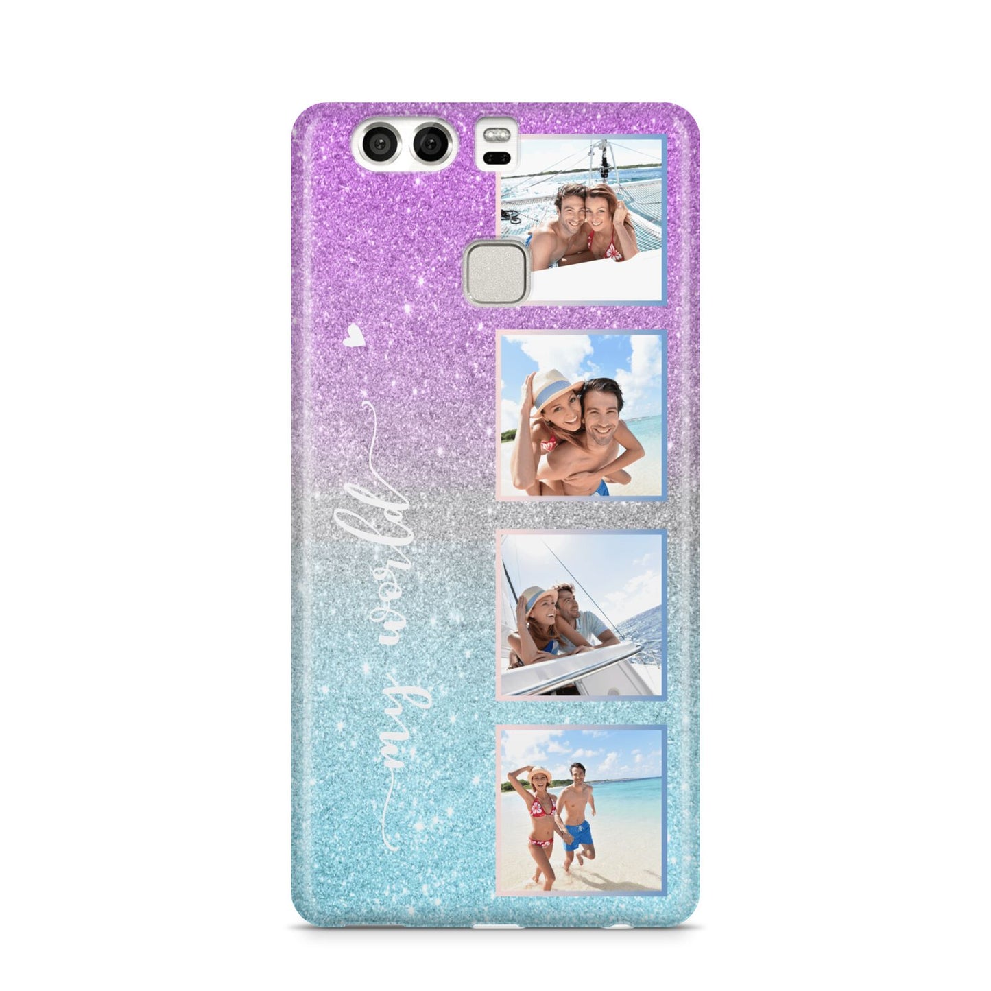 Custom Glitter Photo Huawei P9 Case