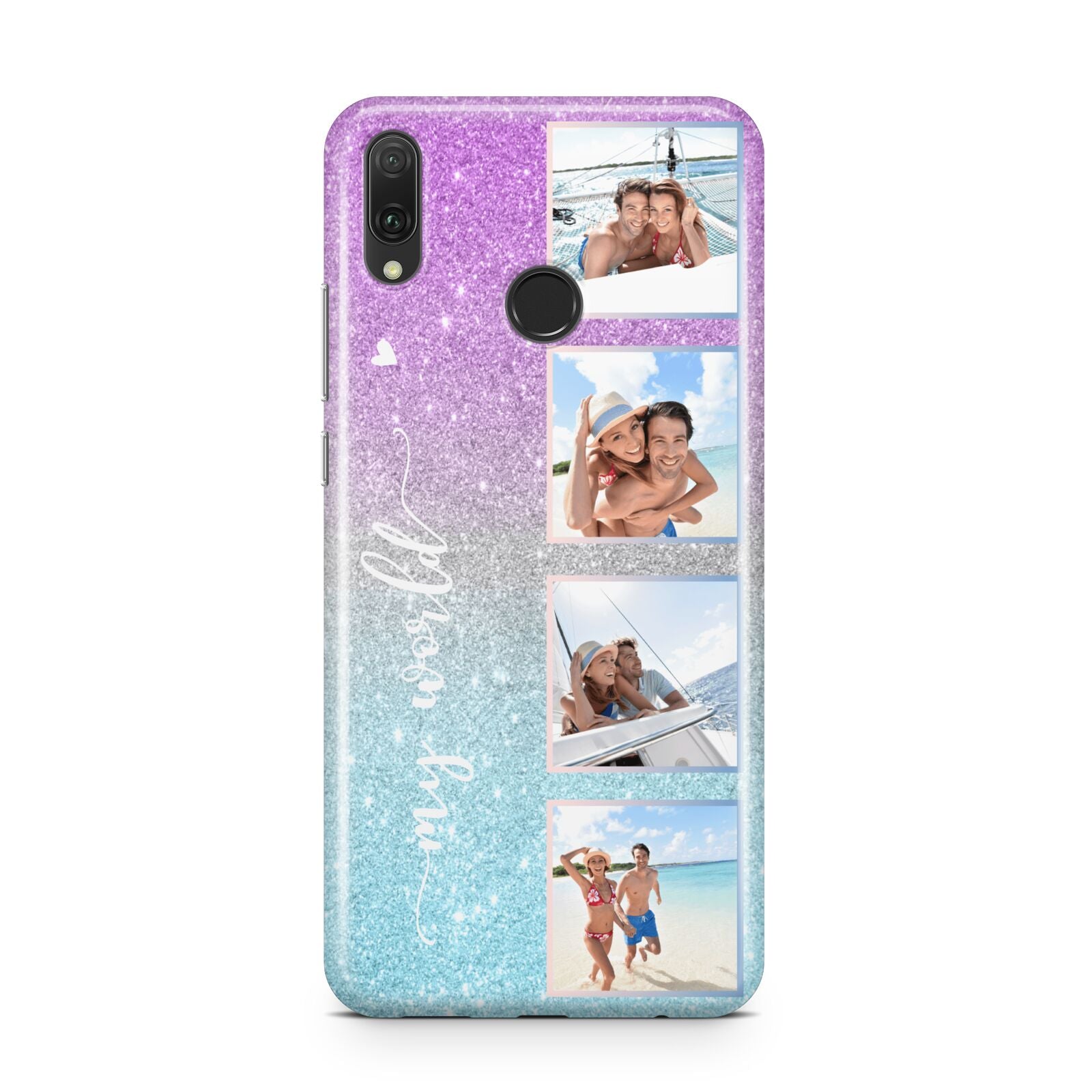 Custom Glitter Photo Huawei Y9 2019