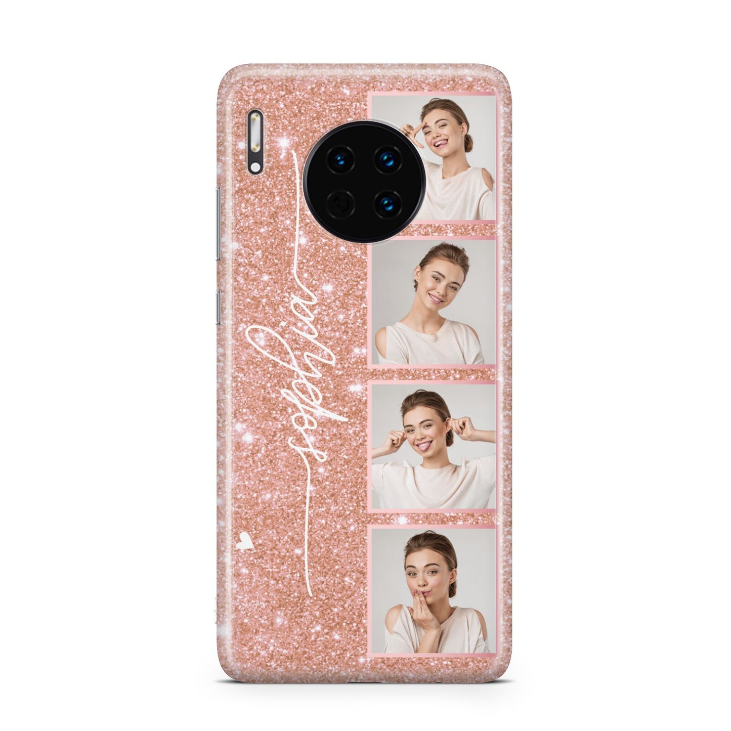 Custom Glitter Photo Strip Huawei Mate 30