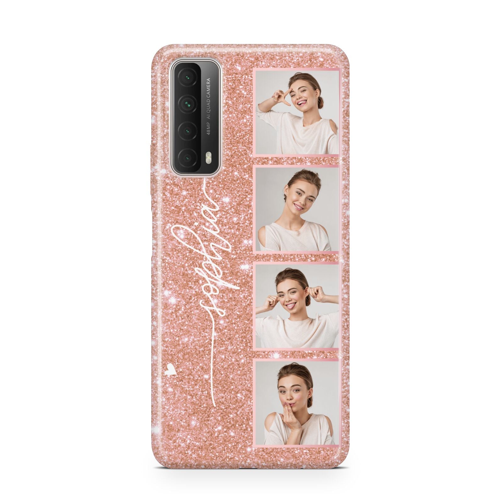 Custom Glitter Photo Strip Huawei P Smart 2021