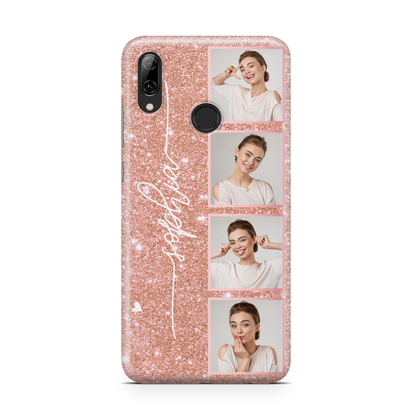 Custom Glitter Photo Strip Huawei Y7 2019