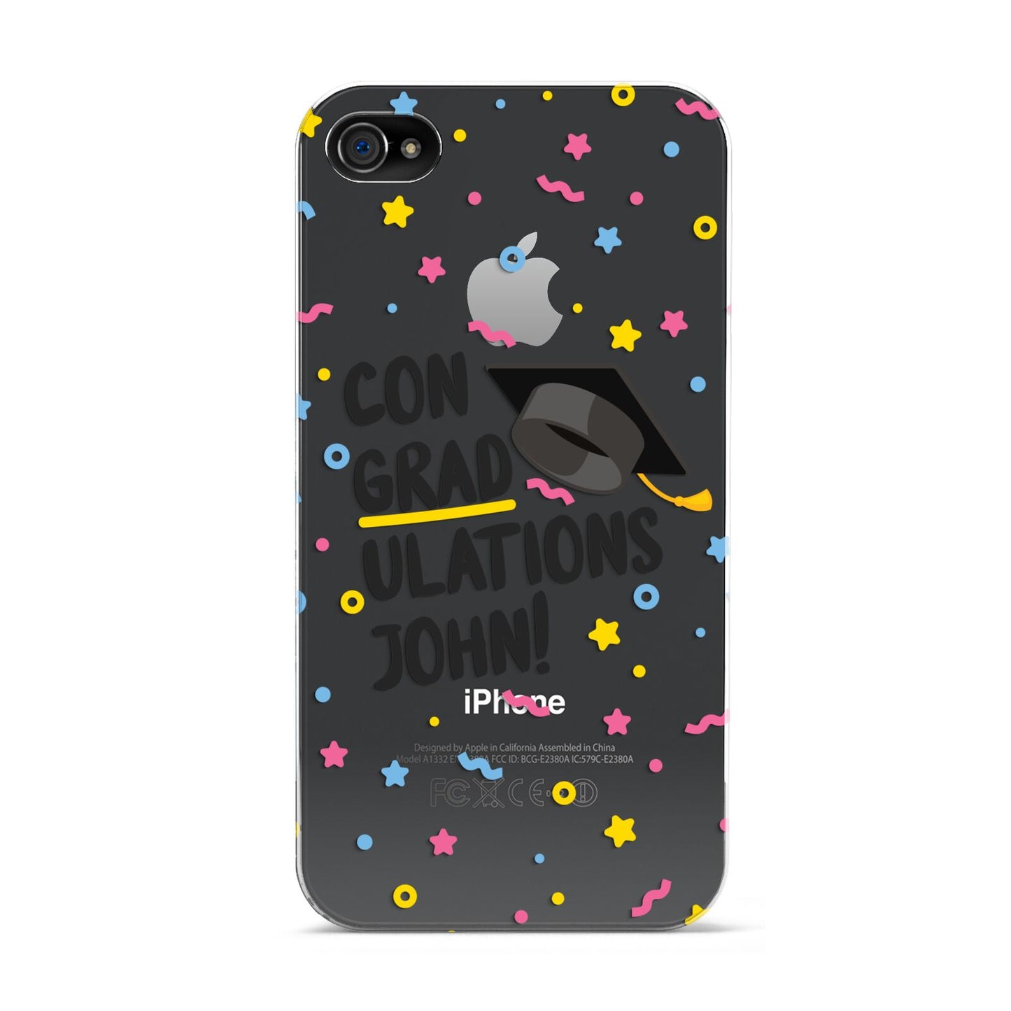 Custom Graduation Apple iPhone 4s Case