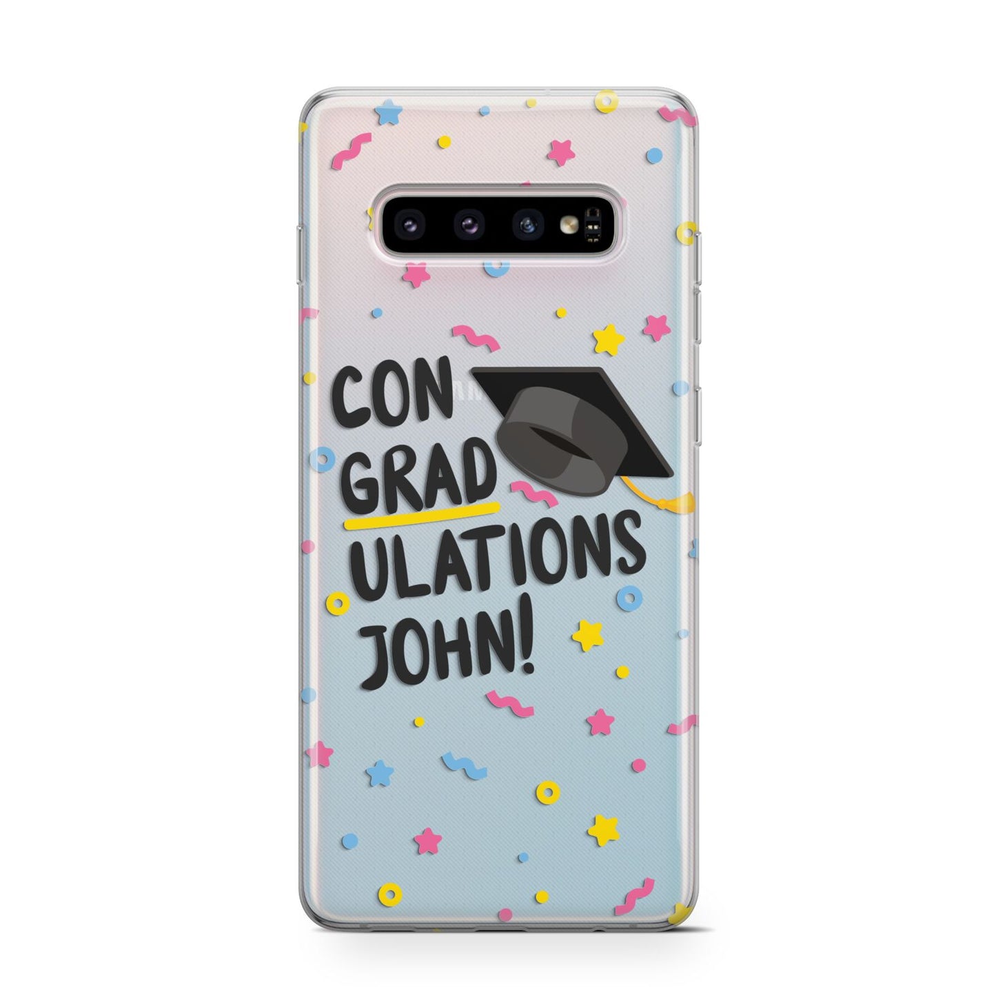 Custom Graduation Samsung Galaxy S10 Case