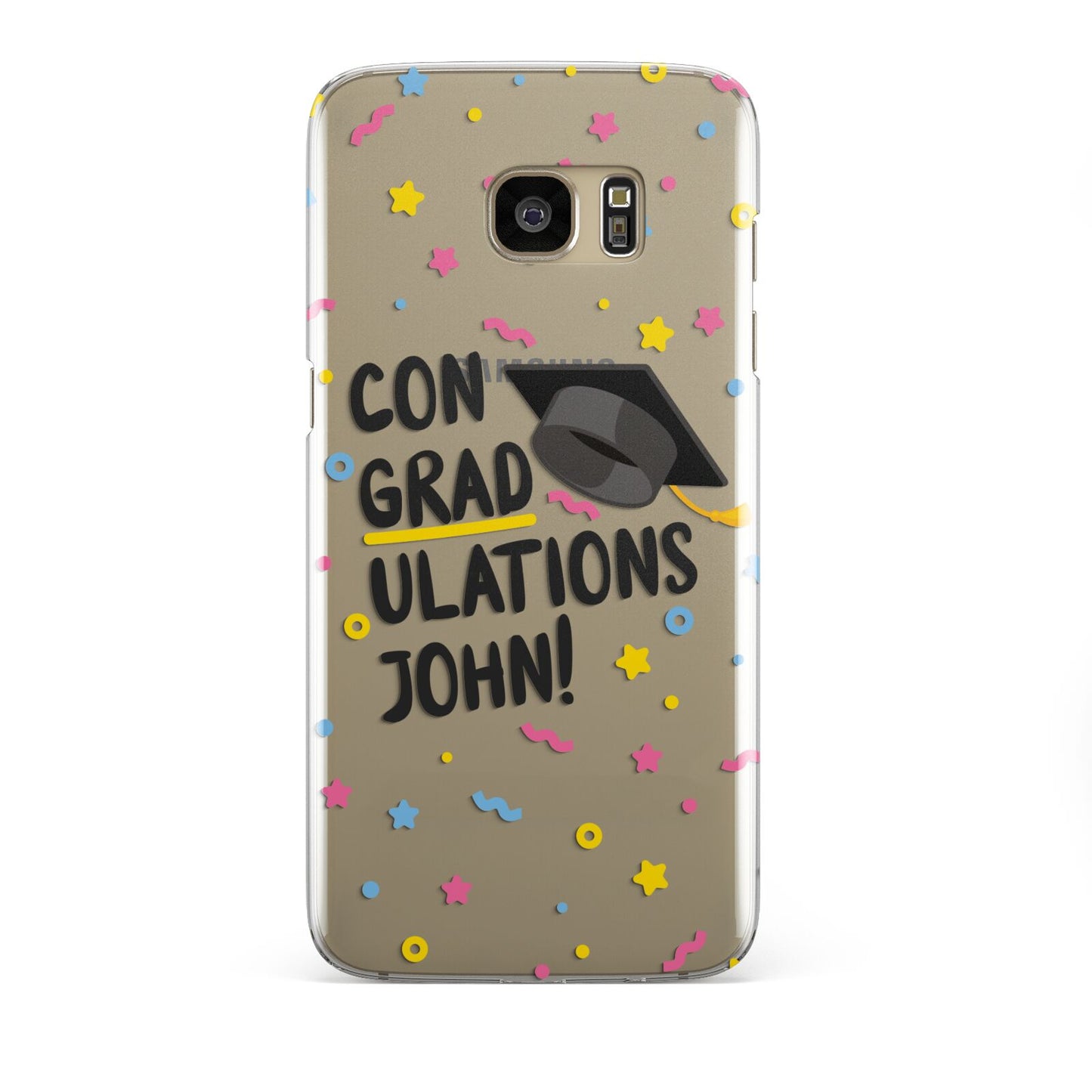 Custom Graduation Samsung Galaxy S7 Edge Case