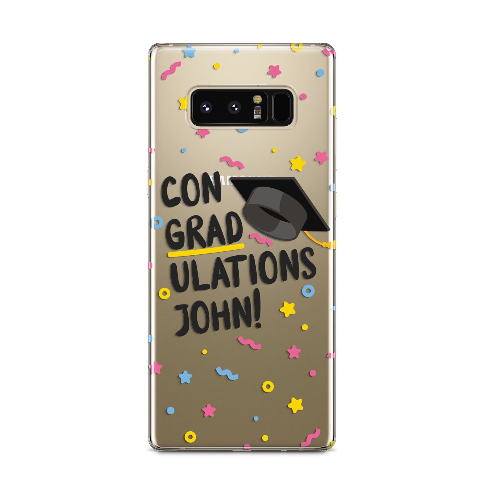 Custom Graduation Samsung Galaxy S8 Case