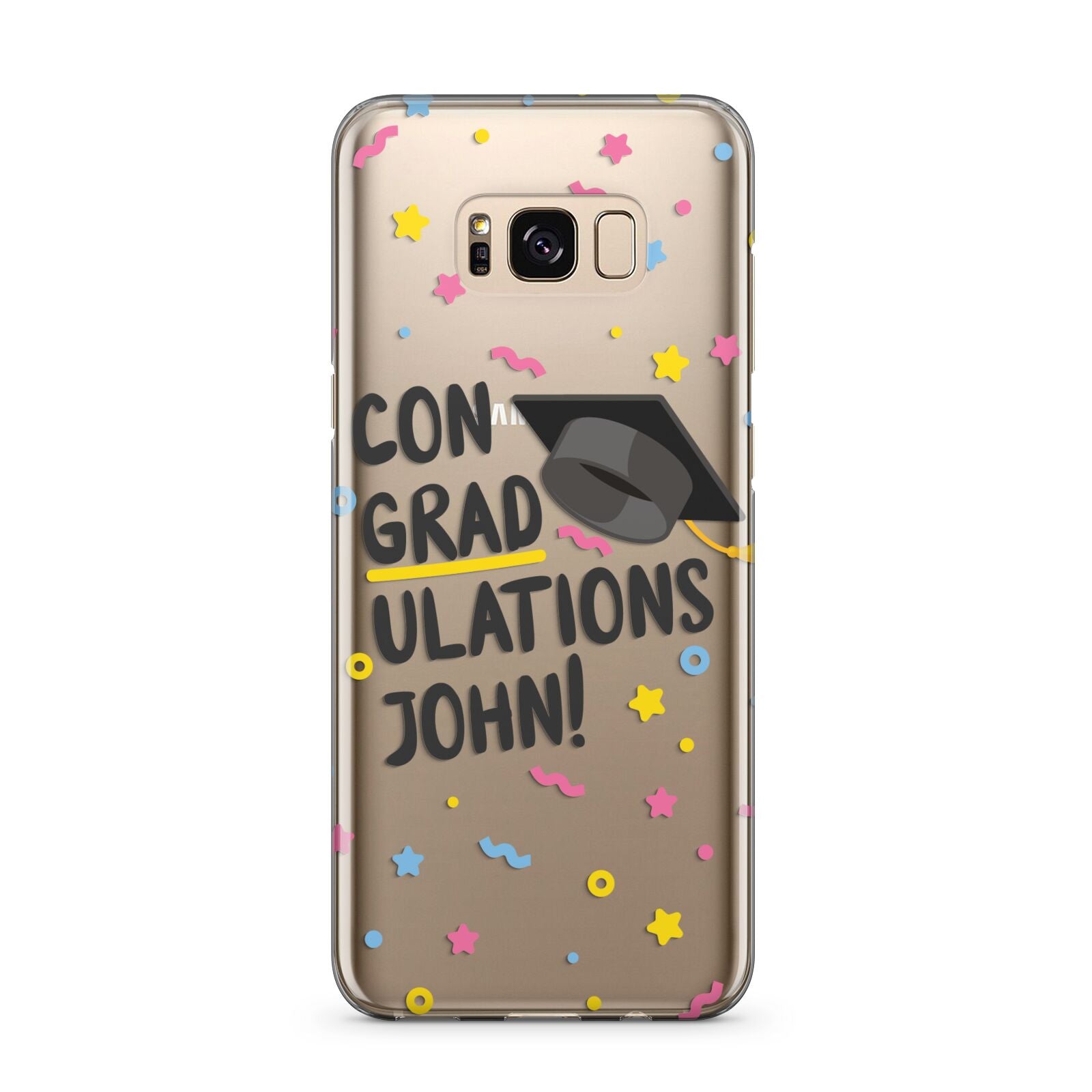 Custom Graduation Samsung Galaxy S8 Plus Case