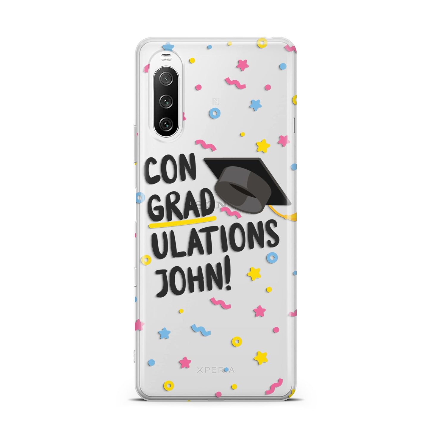 Custom Graduation Sony Xperia 10 III Case