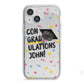 Custom Graduation iPhone 13 Mini TPU Impact Case with White Edges