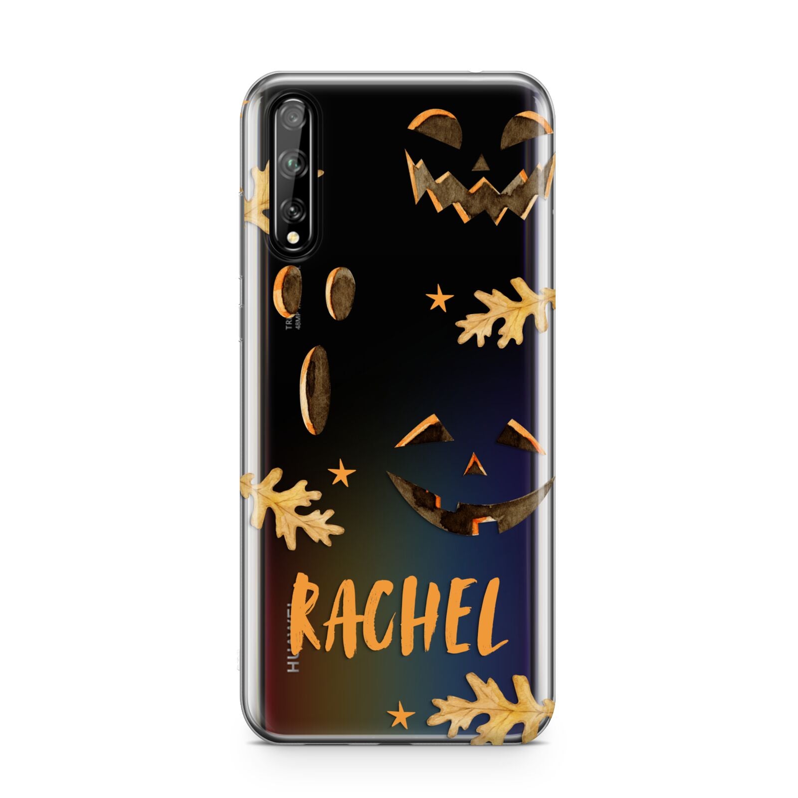 Custom Halloween Pumpkin Face Huawei Enjoy 10s Phone Case