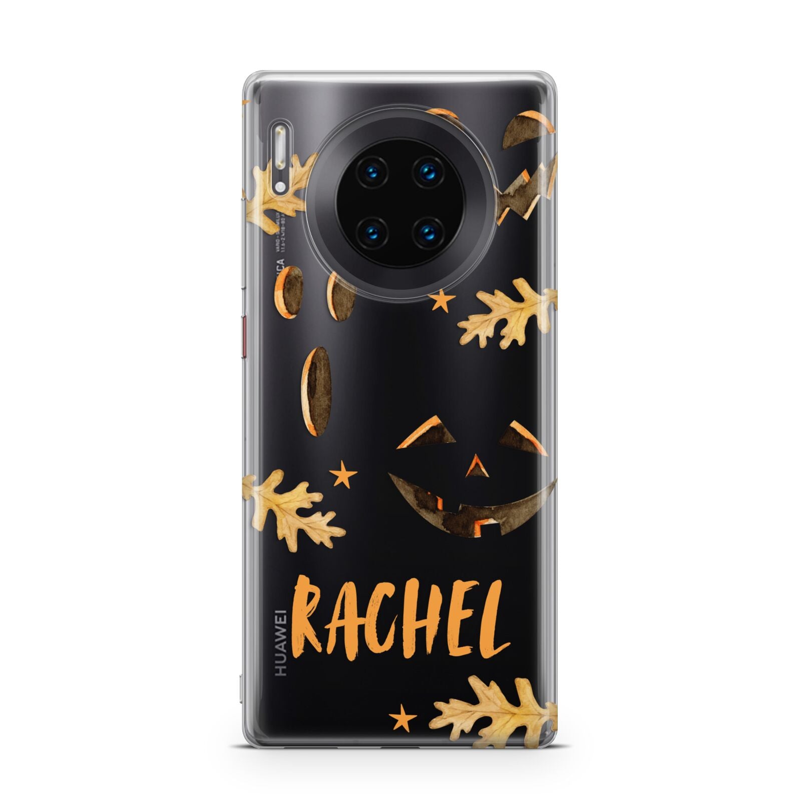 Custom Halloween Pumpkin Face Huawei Mate 30 Pro Phone Case