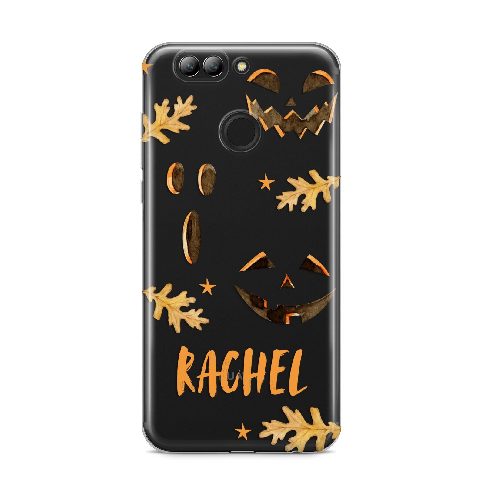 Custom Halloween Pumpkin Face Huawei Nova 2s Phone Case